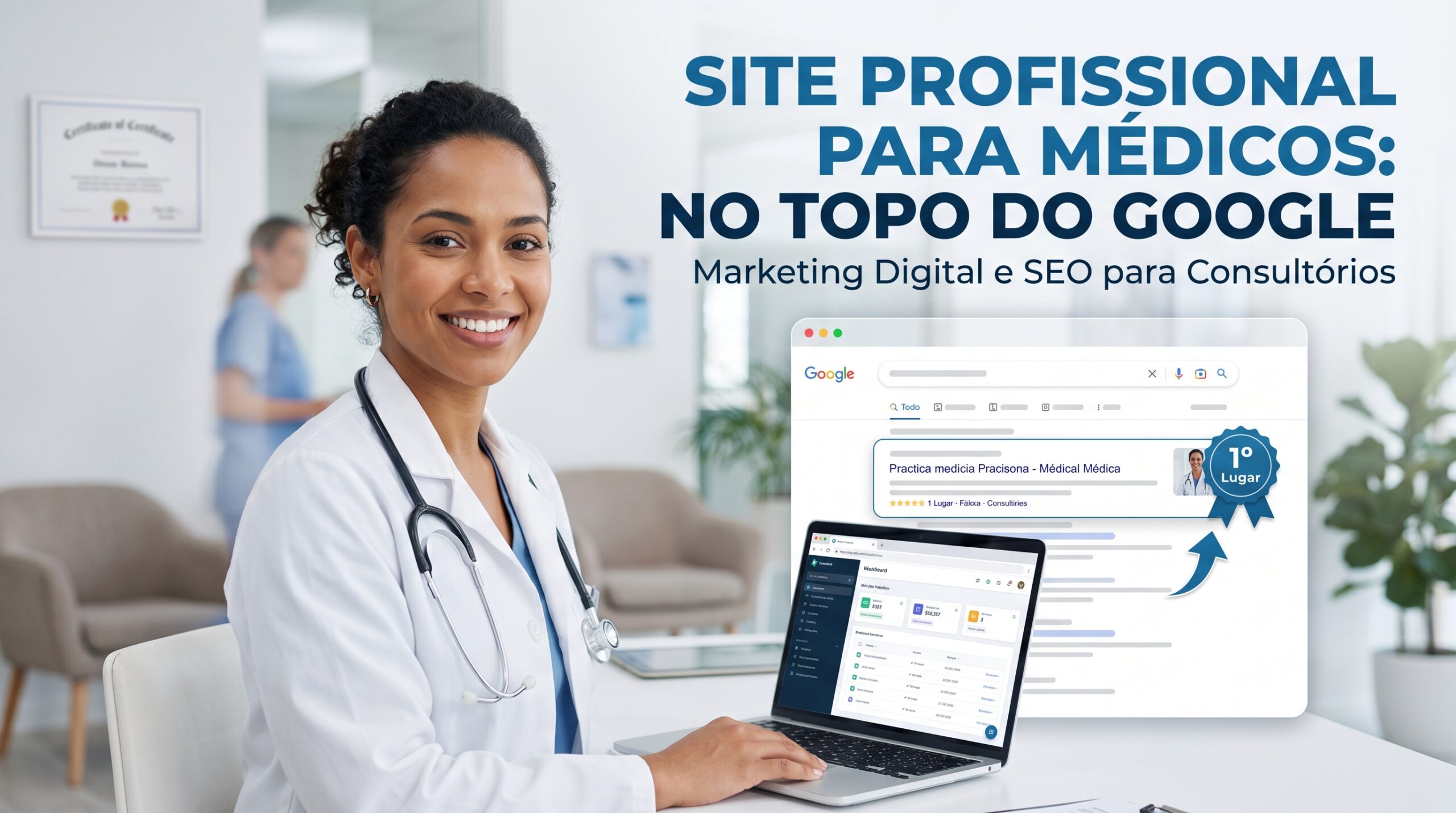 Site Profissional para Médicos: Rankeie no Topo do Google
